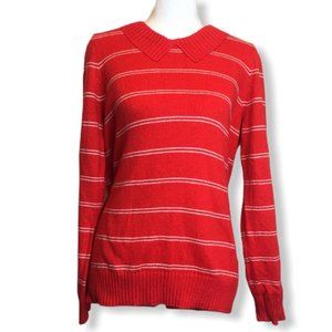 Madewell | Red & White Sweater - NWT - Size L